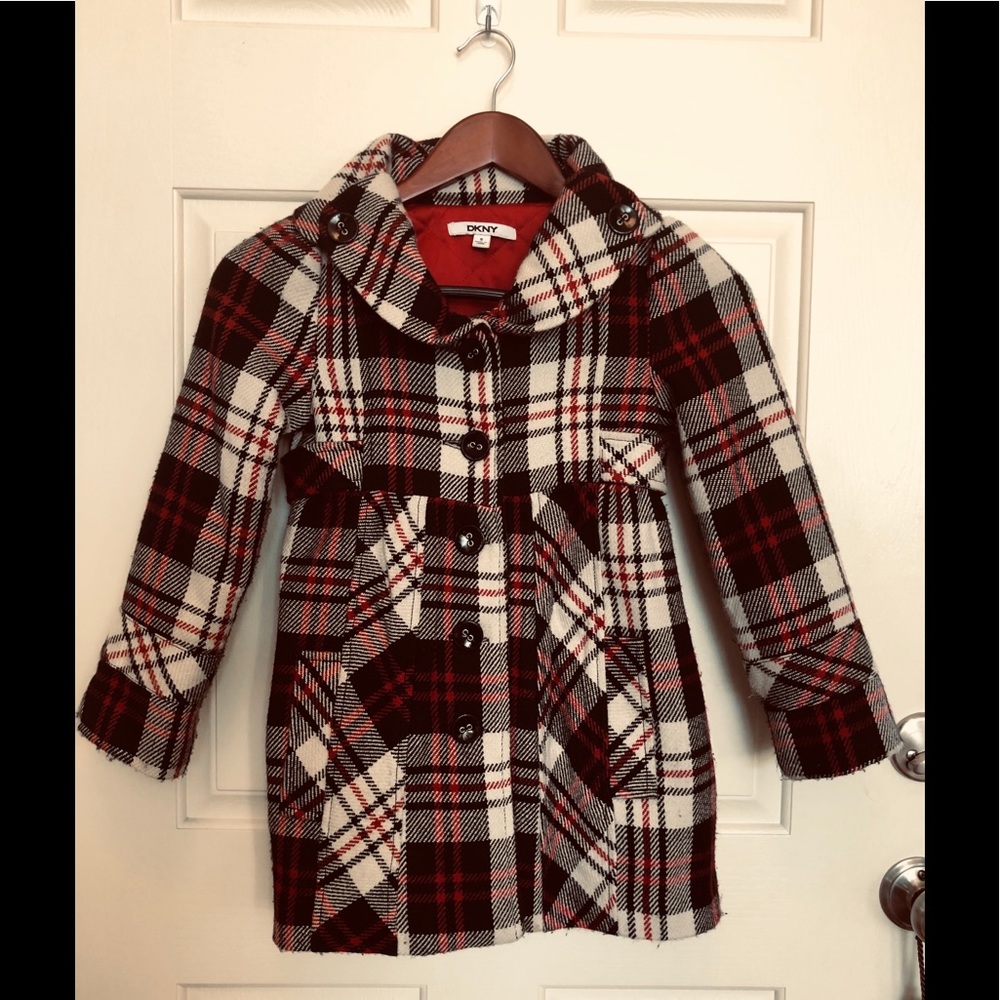DKNY kids dress coat.